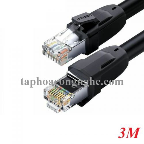Ugreen 70330 3M cáp mạng cat8 24AWG Class S/FTP 2000Mhz NW121 30070330